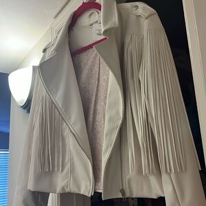 Women pleather jacket